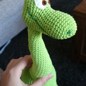 Arlo the good dinosaur crochet pattern 20 inch tall image 3