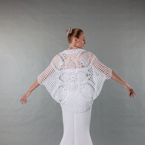 Wedding Cover Up, Knitted Bridal Bolero, Wedding Shrug, Bridesmaid Bolero, Wedding Wrap, Bridal Cover Up, Winter Wedding Shawl For Her