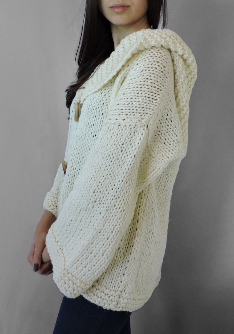 Merino Wool Hooded Knit | 10-12