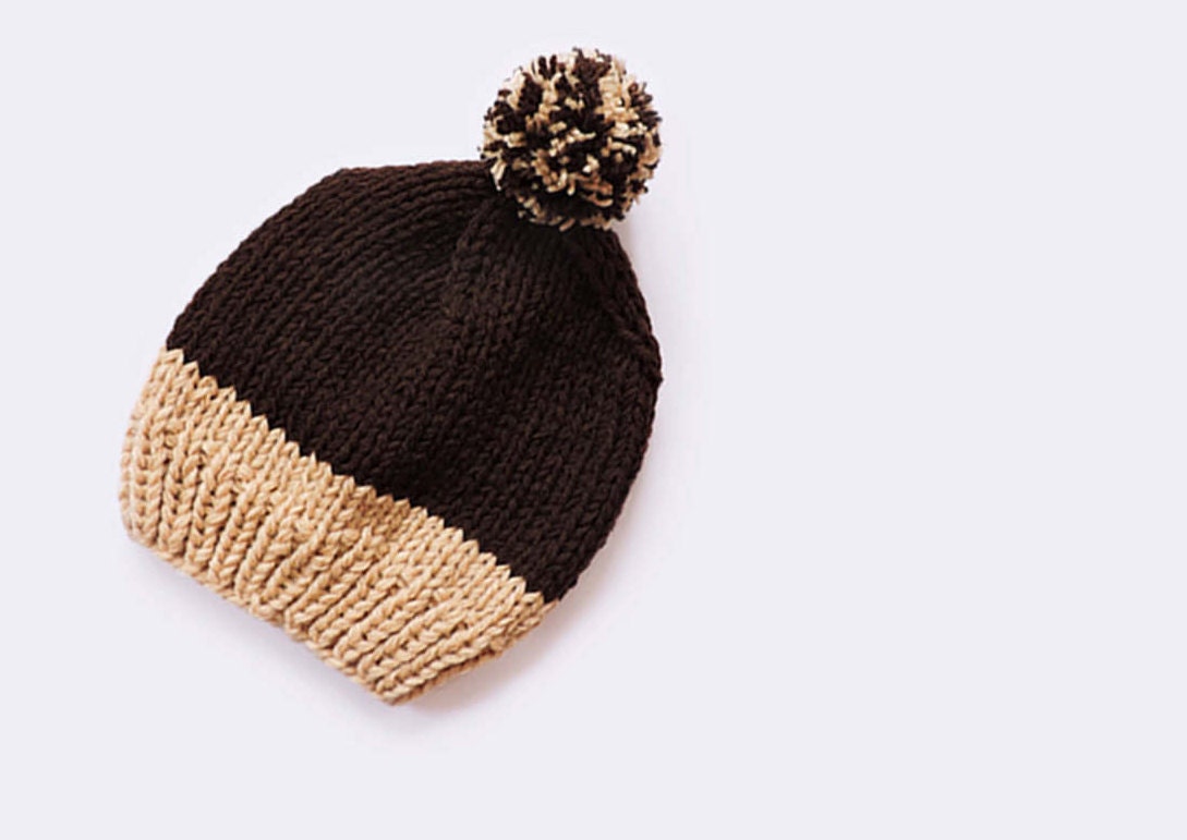mens slouchy bobble hat