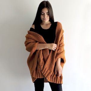 Burnt orange hotsell knitwear