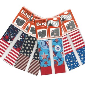 Stars & Stripes - BagFlags  - Luggage Tags - USA - Handmade