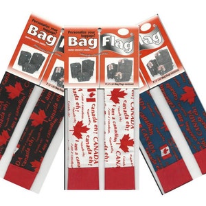 Canada Eh - BagFlags - Luggage Tag - I.D Tag - Handmade