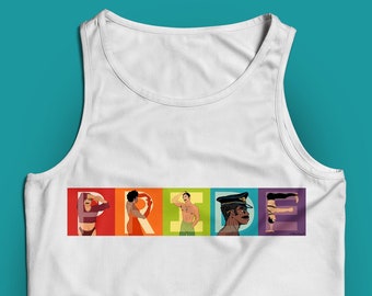 Pride Typography Tank Top