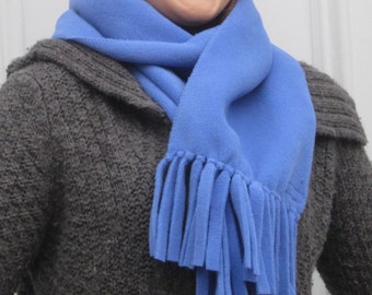 Polartec® Fleece Scarf With Fringe