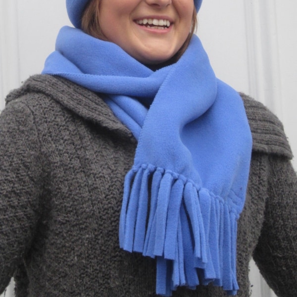 Polartec® Fleece Scarf With Fringe