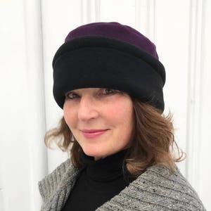 Reversible Polartec® Fleece Pillbox Hat