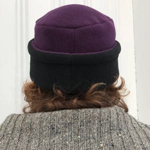 Reversible Polartec® Fleece Pillbox Hat image 3