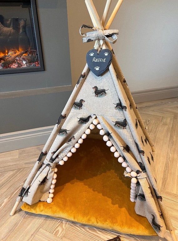 Etsy dog cheap teepee