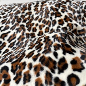 Leopard Print High Sided Cat Bed with Catnip Toy image 10
