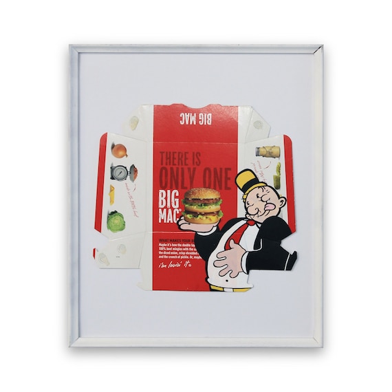 Wimpy Prefers Mcdonalds Pop Art Wimpy Mcdonalds Fast Food Menu