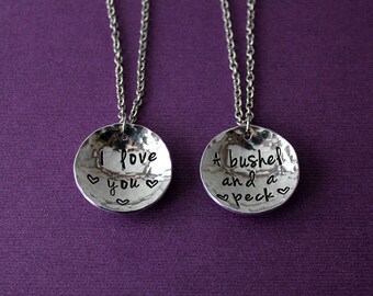 mother daughter necklace set canada