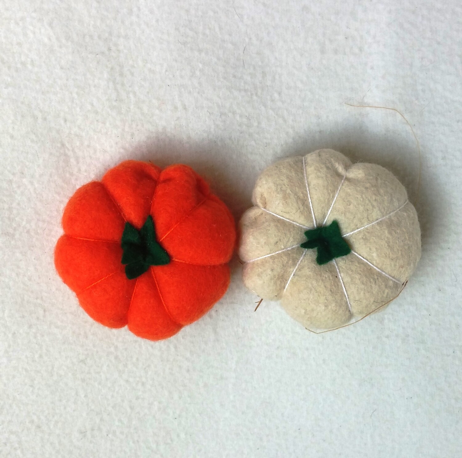 pumpkin-felt-ornament-set-of-2-halloween-ornament-felt-etsy