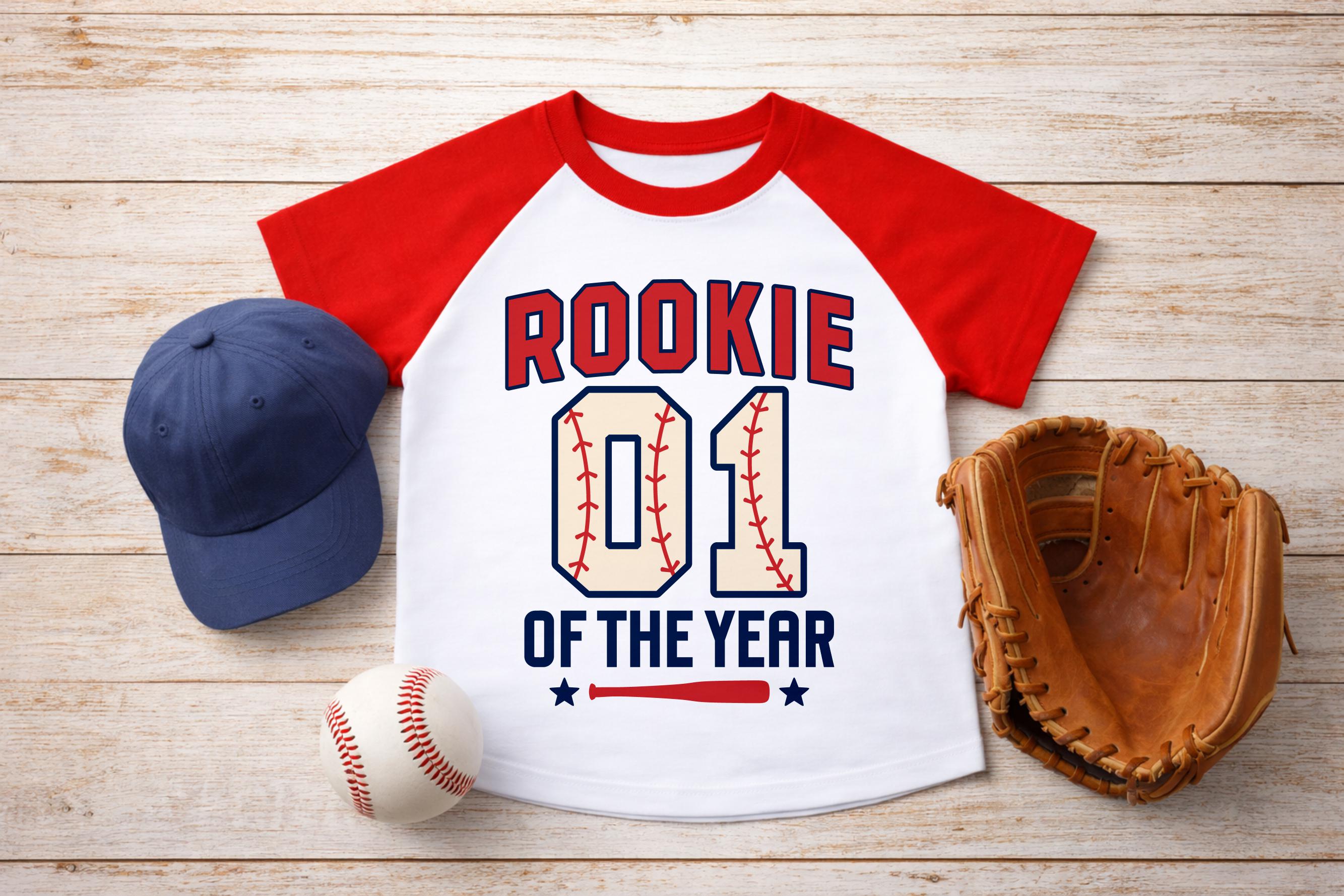 Rookie of the Year Baseball SVG for a First Birthday - Etsy
