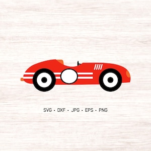 Race car svg, racing cutting file, transportation digital art, silhouette and cricut