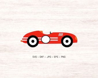 Race car svg, racing cutting file, transportation digital art, silhouette and cricut