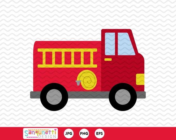 Trucks Clipart Construction Clip Art, Backhoe, Excavator, Fire Engine ...