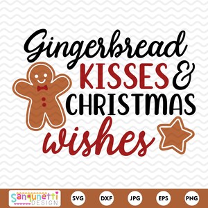 Peperkoek kussen & kerstwensen SVG, png jpg dxf svg, cricut en silhouet, instant download