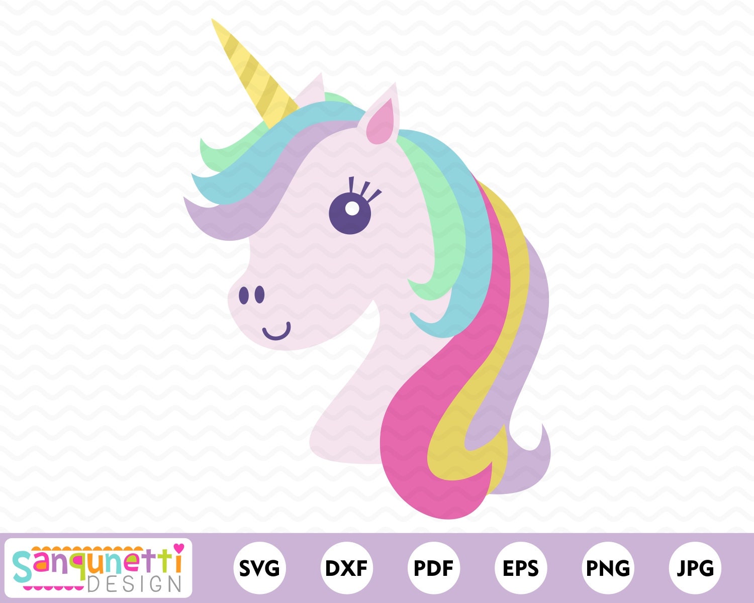 Download Unicorn Head SVG unicorn cut file for silhouette and ...