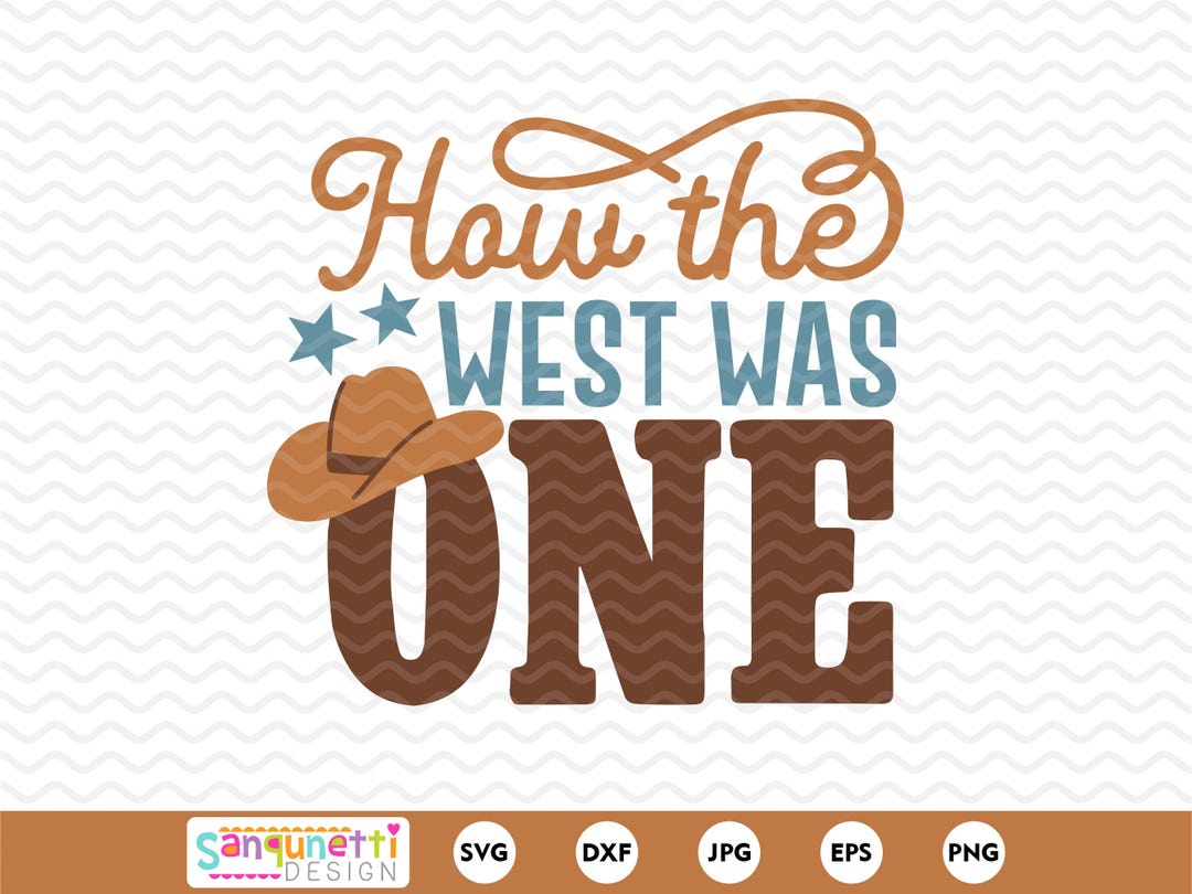 Our First Rodeo Icon First Rodeo SVG: Cowboy 1st Birthday Design (digital Download) - Etsy