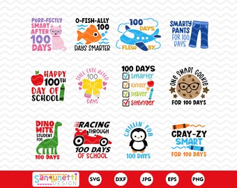 Bundel 100 dagen school digitaal ontwerp, 100 dagen schoolleraar, png