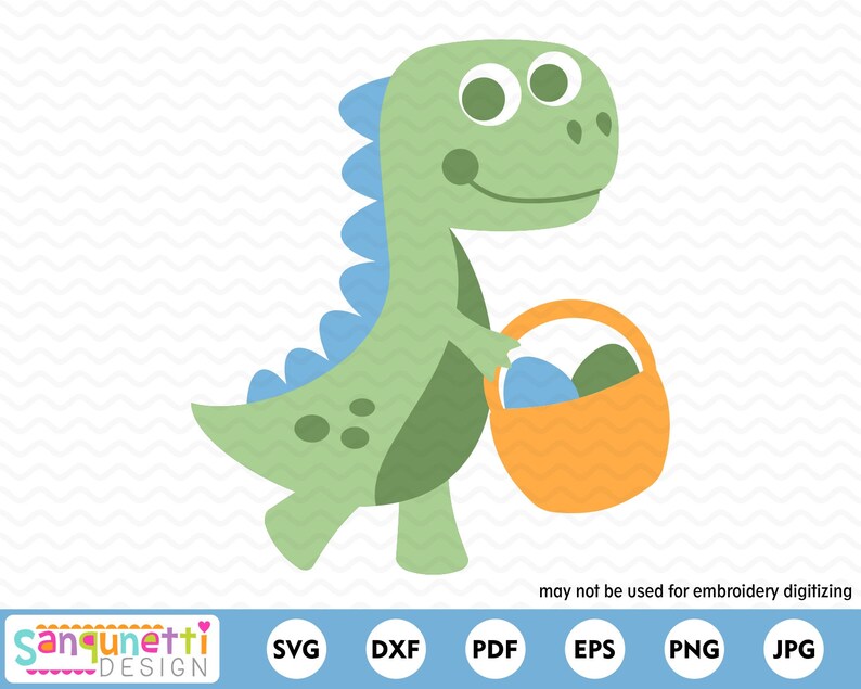 Download Dinosaur boy Easter svg Spring dino cut file for boys | Etsy