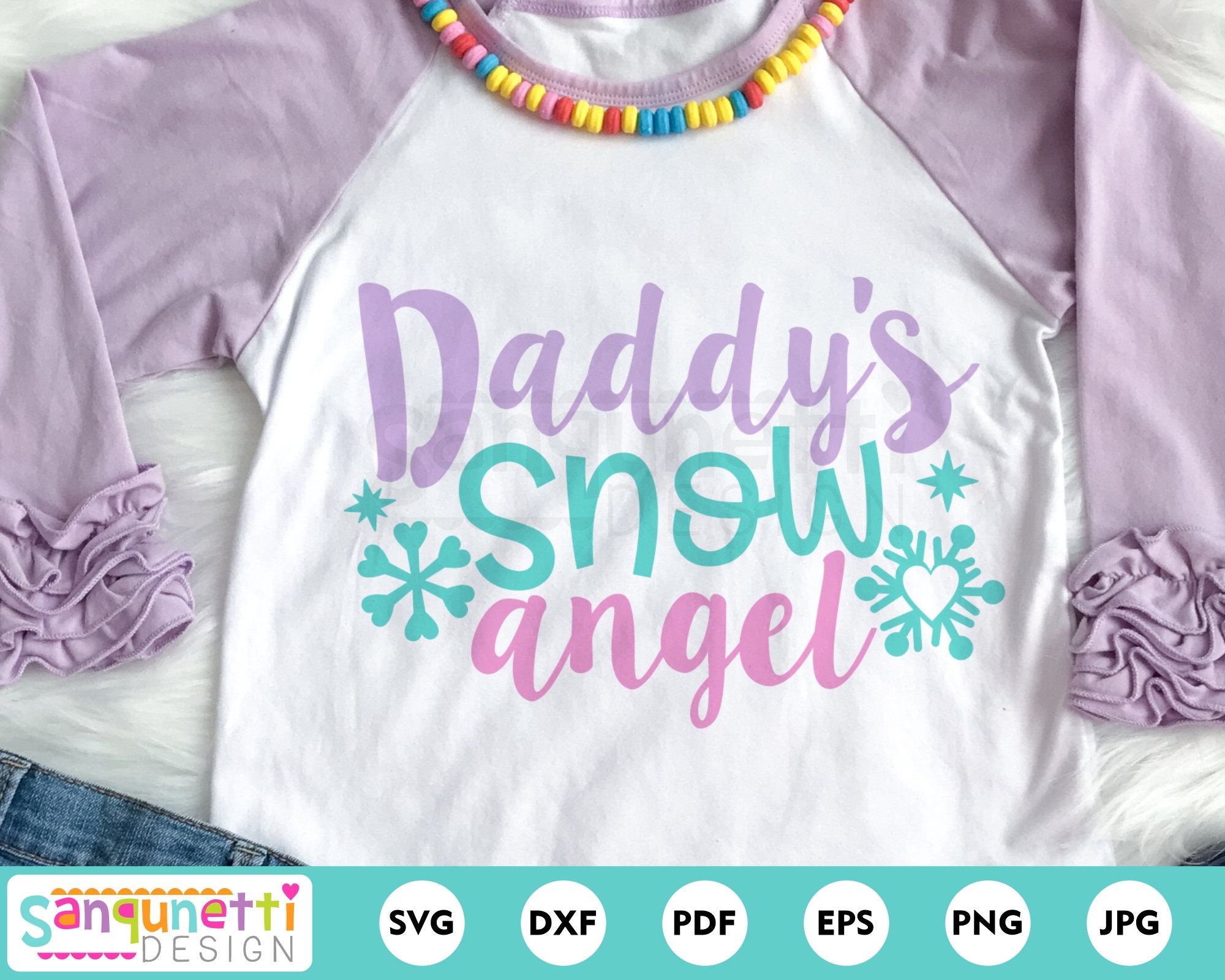 Download Daddy S Snow Angel Svg Cutting Files Winter Cut File Etsy
