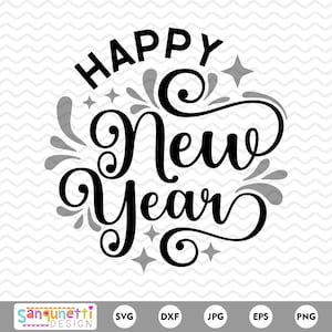 Bonne année SVG | Panneau Nouvel An
