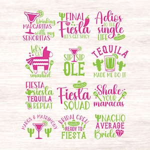 Final Fiesta Bachelorette SVG | Bachelorette Party Bundle image 2