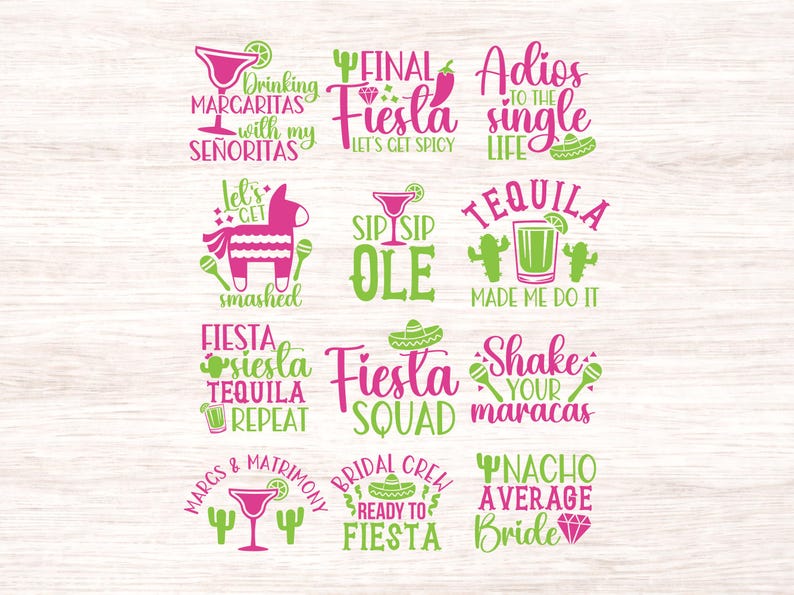 Final Fiesta Bachelorette SVG | Bachelorette Party Bundle image 2