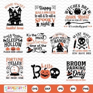 Boerderij Halloween SVG, Halloween PNG, Halloween belettering instant download