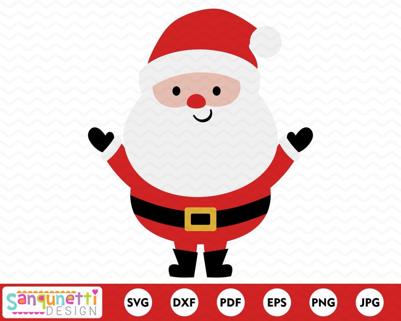 Download Christmas Santa svg Santa Claus cut file for silhoutte and | Etsy