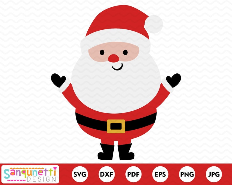 Download Christmas Santa svg Santa Claus cut file for silhoutte and ...