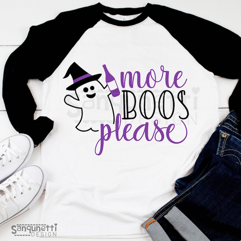 Download More Boos Please SVG Funny Halloween Halloween drink ghost ...