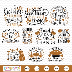 Ferme Thanksgiving SVG, clipart Thanksgiving, Thanksgiving coupe des fichiers