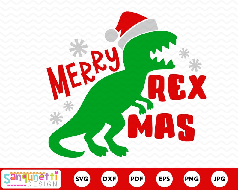 Download Merry Rexmas SVG Funny Christmas T-Rex svg Christmas shirt ...