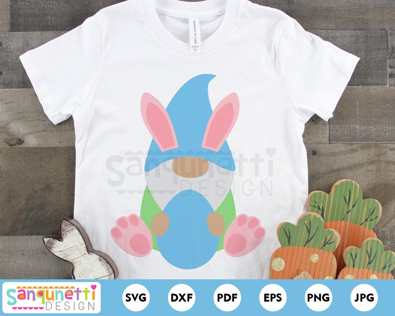 Download Easter gnome svg bunny gnome cut file spring cutting file ...