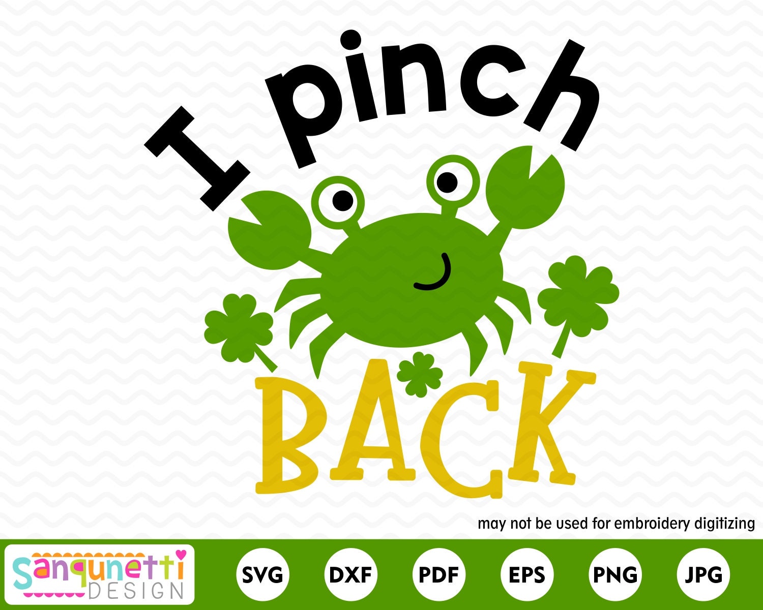 Download I pinch back SVG St patricks day cut file for silhouette ...
