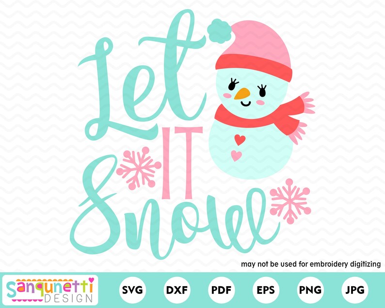 Free Free 122 Silhouette Let It Snow Svg SVG PNG EPS DXF File