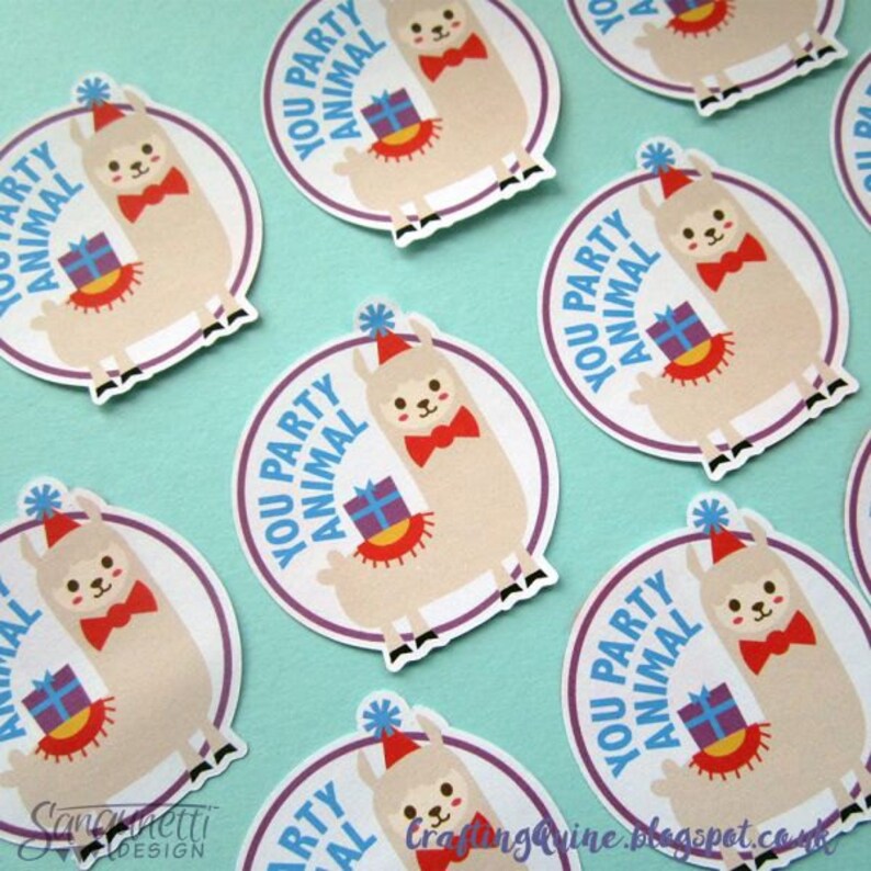 Download Birthday Llama SVG party cut file for silhouette and ...