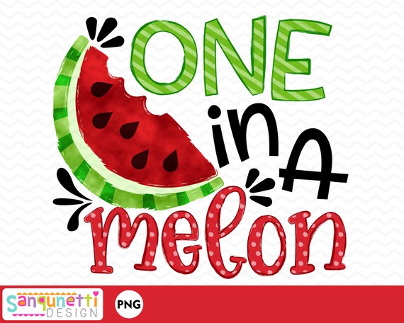Buy Watermelon Sublimation Design One in a Melon Printable Fruit Online in  India - Etsy