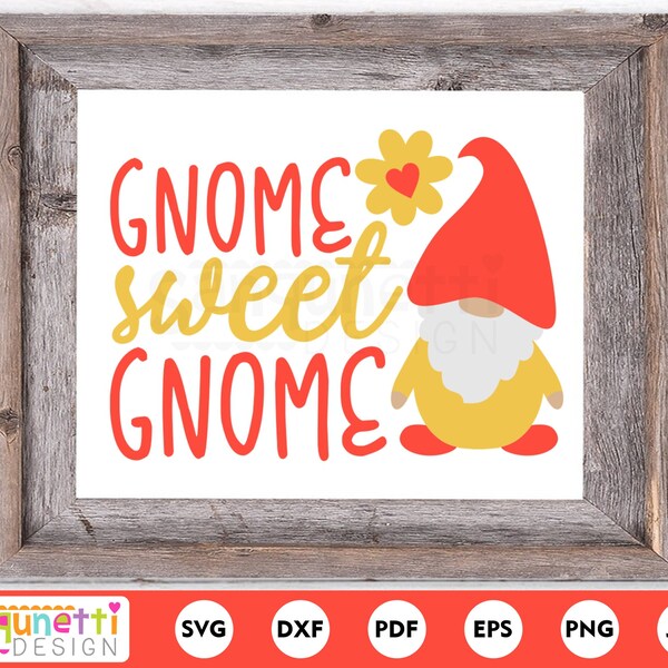Gnome Sweet Gnome - Etsy