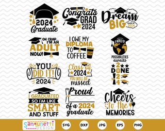 2024 Graduation Bundle | class of 2024 SVG