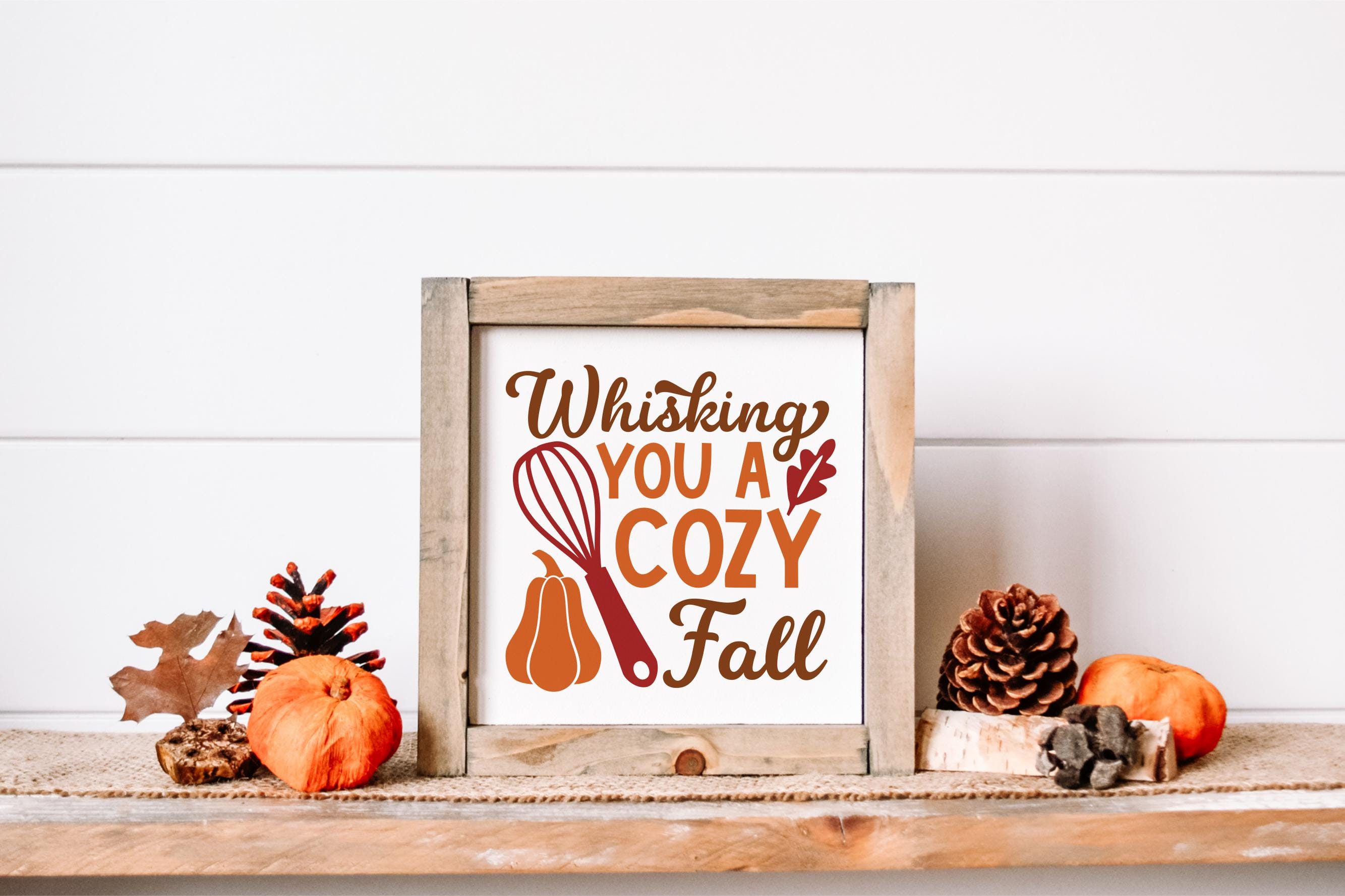 Fall Baking Graphics Fall Baking SVG Bundle: Autumn Kitchen Sign Designs (digital Download ...