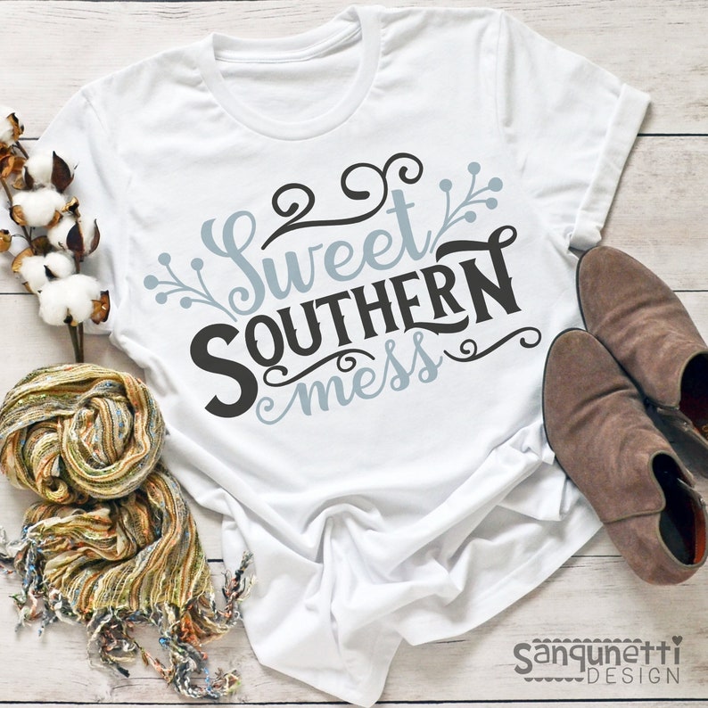Sweet Southern Mess Svg Country and Farmhouse Cutting Files | Etsy