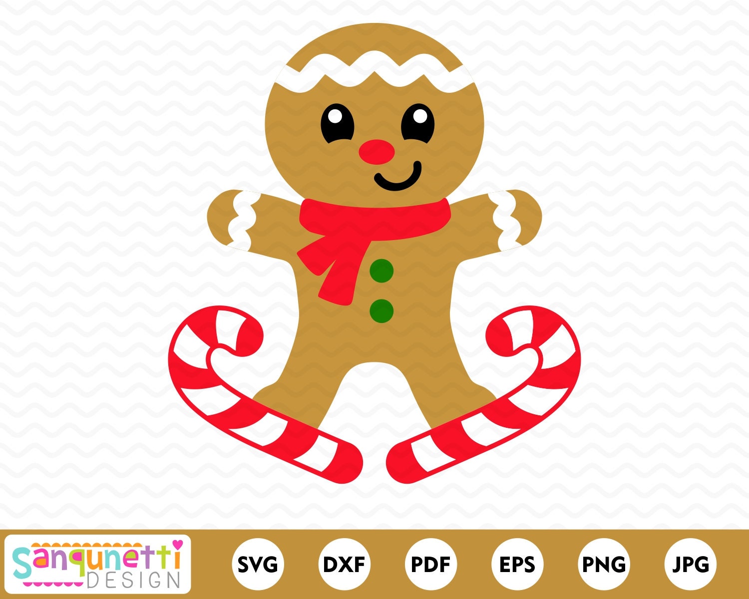 Download Gingerbread man candy cane svg Christmas cut file for | Etsy Download Gingerbread man candy cane svg Christmas cut file for | Etsy