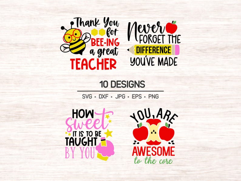 Teacher SVG Bundle | Teacher appreciation SVG