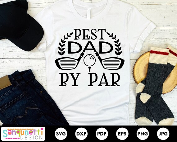 Download Best Dad by par SVG golf SVG Fathers Day cutting file | Etsy
