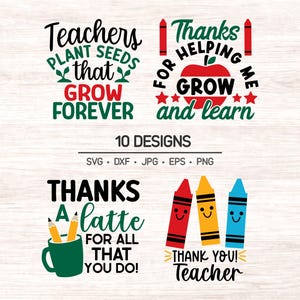 Teacher SVG Bundle, Teacher appreciation SVG
