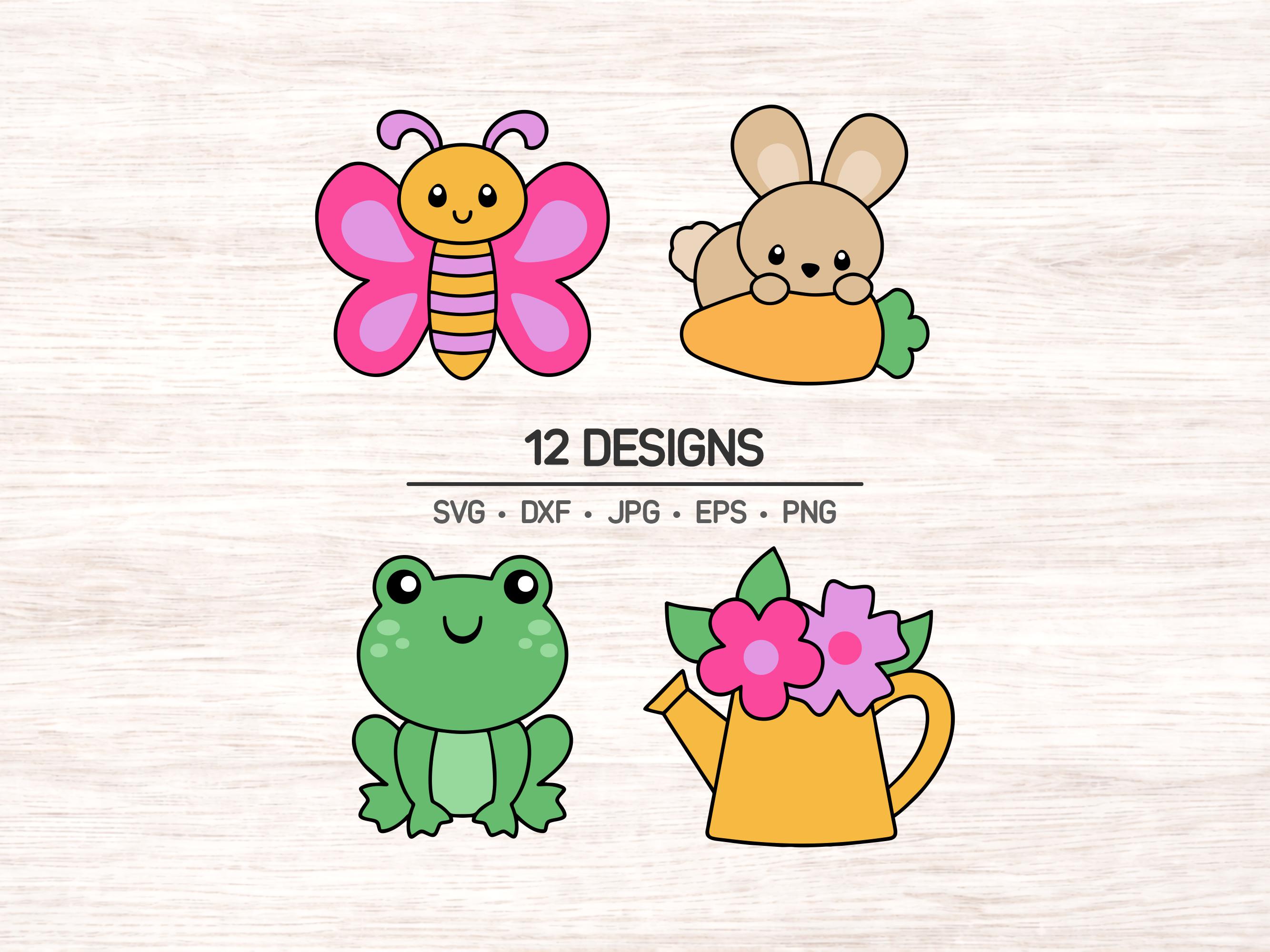 Spring Baby Svg Cute Spring SVG and Clipart Bundle, Chunky Spring Graphics - Etsy